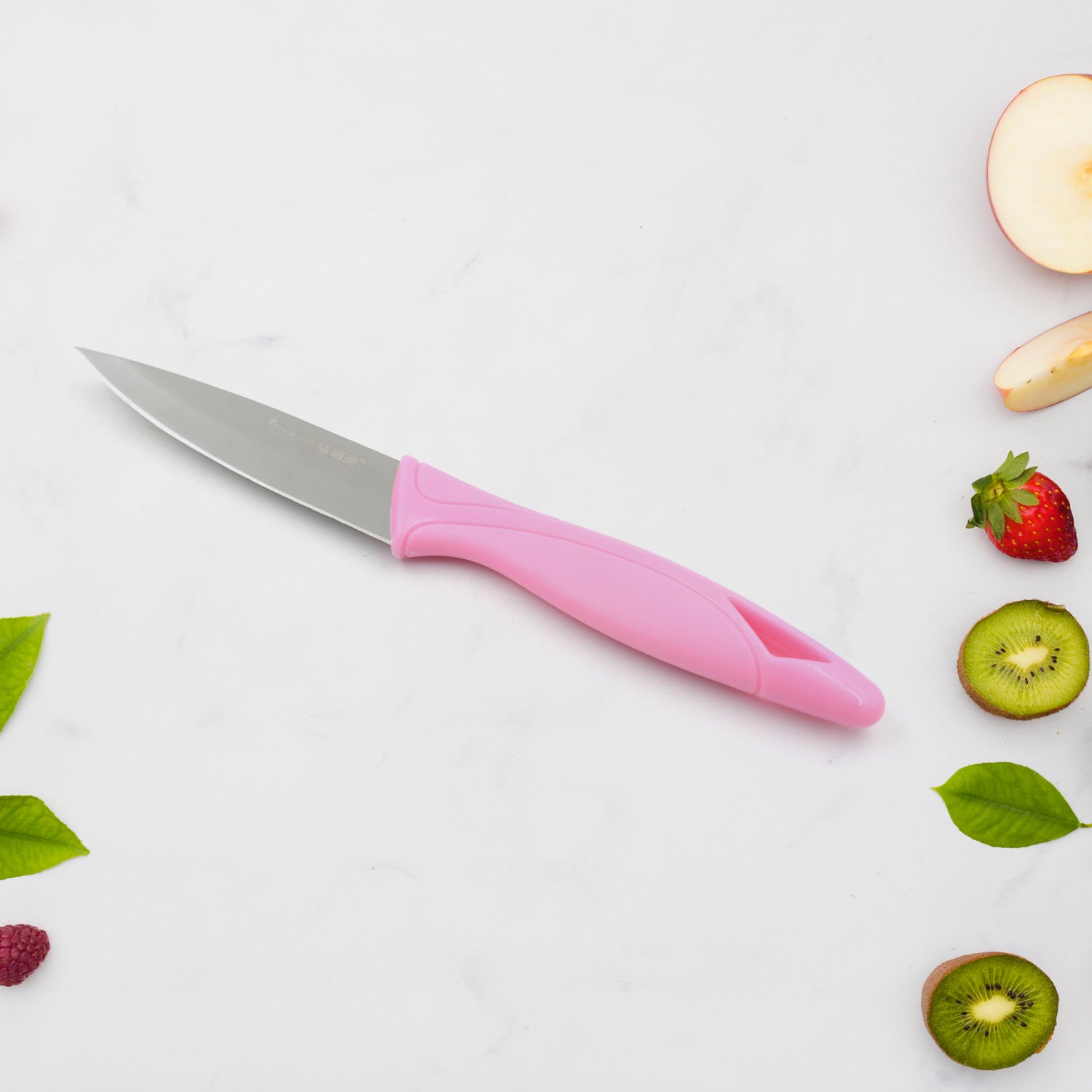 5833 Stainless Steel Fruit Knife, New Sharp and Durable Fruit Knife Small, Comfortable Non-slip Handle, with Protective Cover, Suitable for Most Types of Vegetables and Fruits(1 Pc) 5833 Stainless Steel Fruit Knife, New Sharp and Durable Fruit Knife Small, Comfortable Non-slip Handle, with Protective Cover, Suitable for Most Types of Vegetables and Fruits(1 Pc)